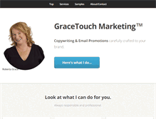 Tablet Screenshot of gracetouch.com